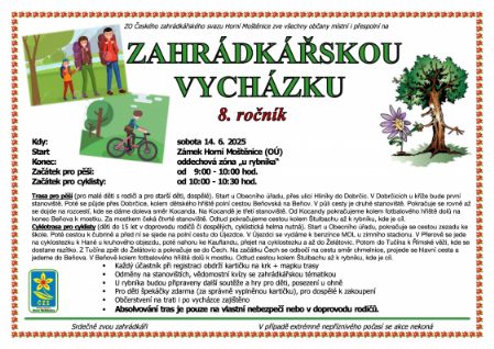Pozvánka na Zahradkářskou vycházku_2025
